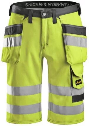 Krótkie spodnie odblaskowe Snickers Workwear 3033