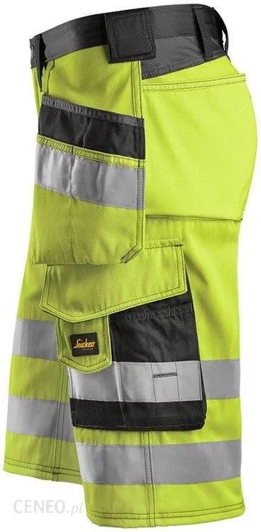 Krótkie spodnie odblaskowe Snickers Workwear 3033