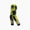 Odblaskowe spodnie Snickers Workwear 6230 AllroundWork+ z workami kieszeniowymi, EN 20471/2 , rozmiar 152