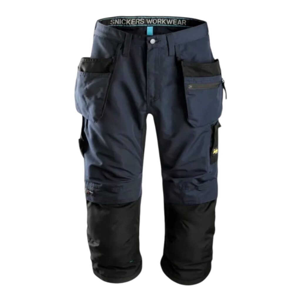 Spodnie robocze typu piratki Snickers Workwear 6103 LiteWork 37,5 ,rozmiar 58
