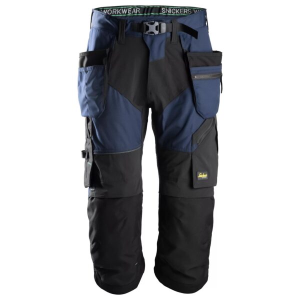 img_6166-4 Spodnie robocze 3/4 typu piratki Snickers Workwear 6905 FlexiWork
