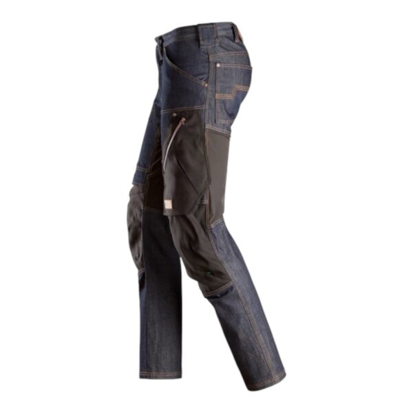 Elastyczne spodnie robocze Snickers Workwear 6956 FlexiWork + Denim, rozmiar 44