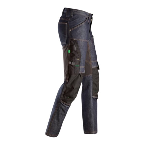 Elastyczne spodnie robocze Snickers Workwear 6956 FlexiWork + Denim, rozmiar 44