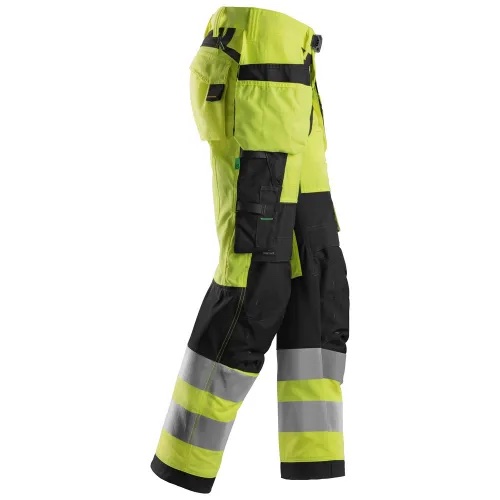 Spodnie odblaskowe Snickers Workwear 6932 FlexiWork+ EN 20471/2 , rozmiar 104