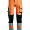 Odblaskowe spodnie robocze Snickers Workwear 6343 AllroundWork Stretch, rozmiar 56