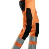 Odblaskowe spodnie robocze Snickers Workwear 6343 AllroundWork Stretch, rozmiar 56