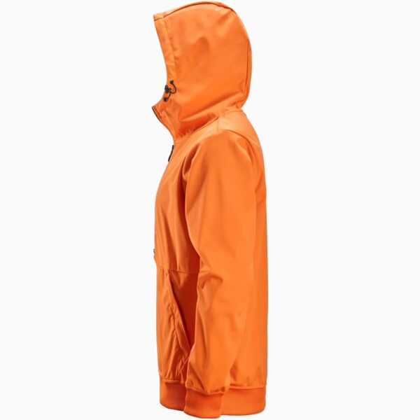 Bluza z kapturem, chroniąca przed wiatrem - krótki suwak Snickers Workwear FlexiWork, rozmiar M