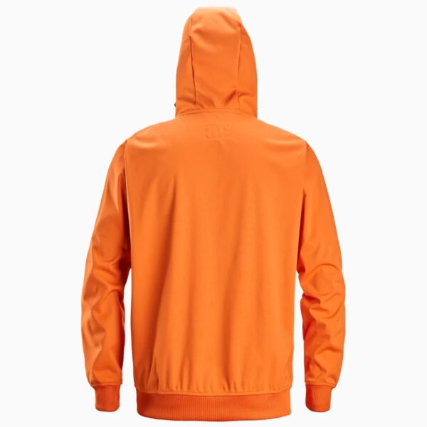 Bluza z kapturem, chroniąca przed wiatrem - krótki suwak Snickers Workwear FlexiWork, rozmiar M