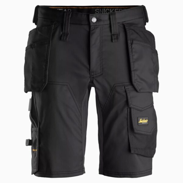 Spodenki stretch z workami kieszeniowymi Snickers Workwear 6141 AllroundWork