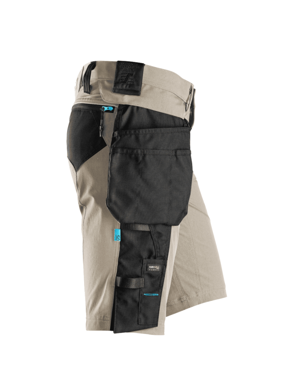 Spodenki z odpinanymi workami kieszeniowymi Snickers  Workwear 6108 LiteWork
