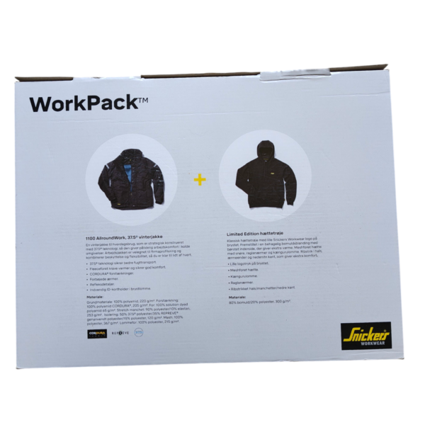 2026/08/2416.png Zestaw Snickers WorkPeck, kurtka 1100, bluza AWC2024, rozmiar XXXL