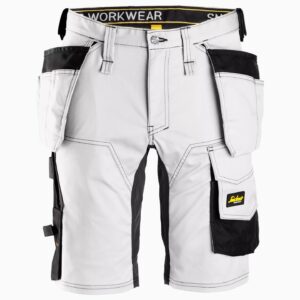 Spodenki malarskie stretch z workami kieszeniowymi Snickers Workwear 6141 AllroundWork, rozmiar 48