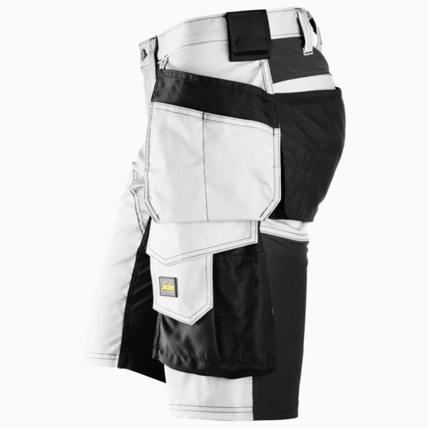 Spodenki malarskie stretch z workami kieszeniowymi Snickers Workwear 6141 AllroundWork, rozmiar 48