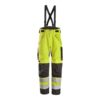 Ocieplane , wodoodporne , odblaskowe spodnie Snickers Workwear 6630 37,5 z dodatkowymi szelkami, rozmiar M (48-50)