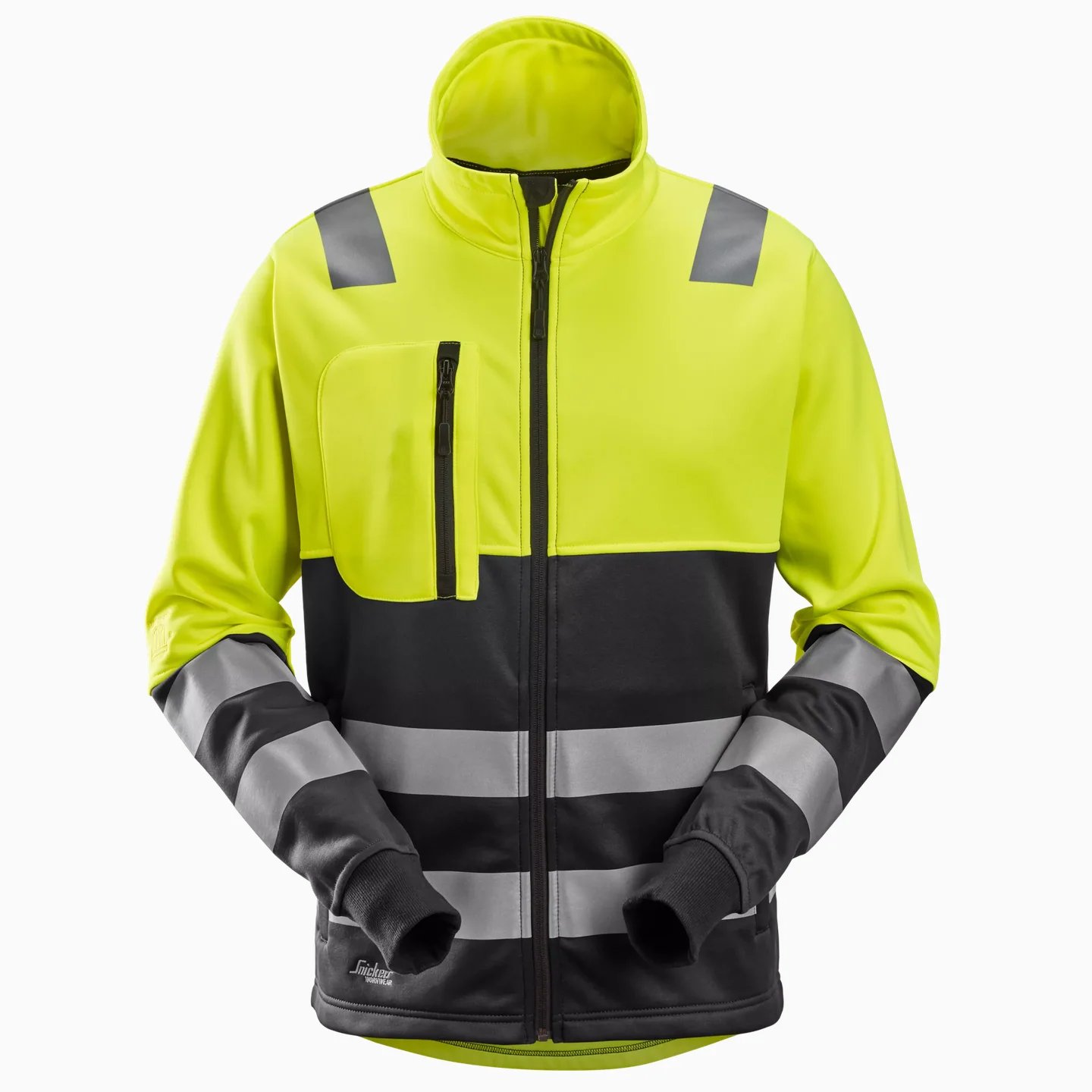 Bluza polarowa, odblaskowa na suwak Snickers Workwear 8035