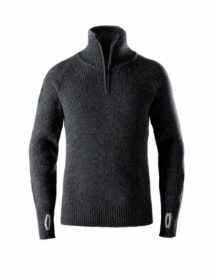 Sweter wełniany, krótki suwak Snickers Workwear 2905