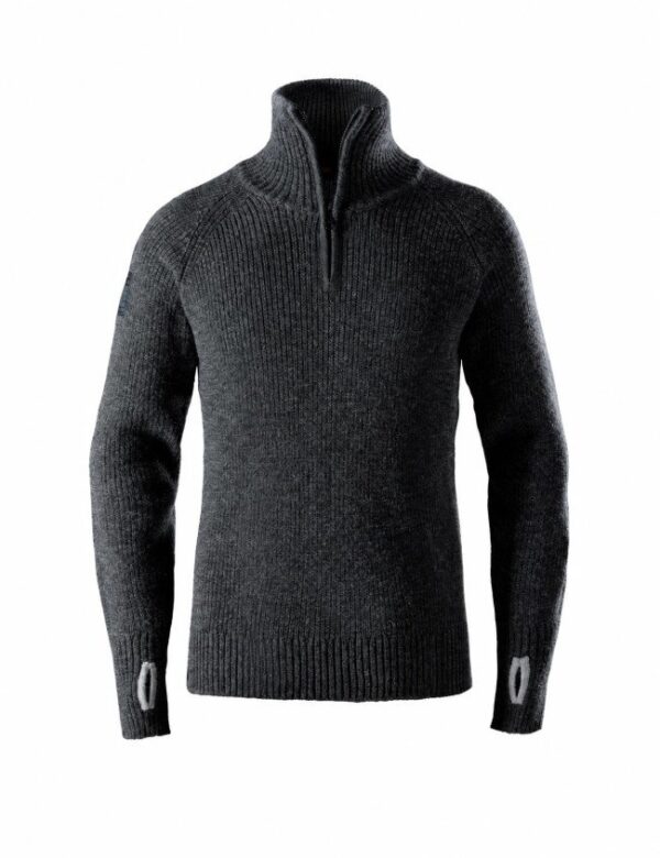 Sweter wełniany, krótki suwak Snickers Workwear 2905